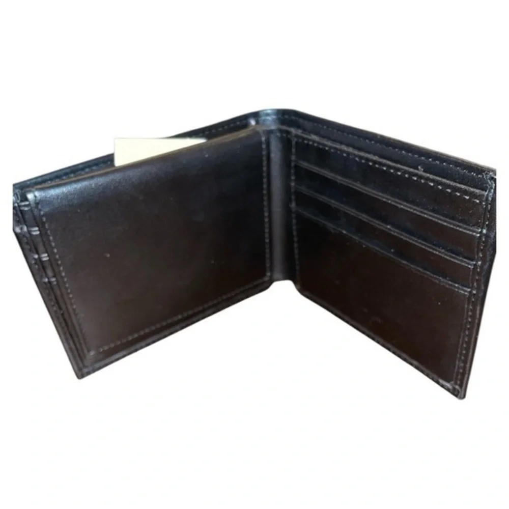 Perry Ellis‎ NWT Men’s Black RFID Bifold Passkey Wallet